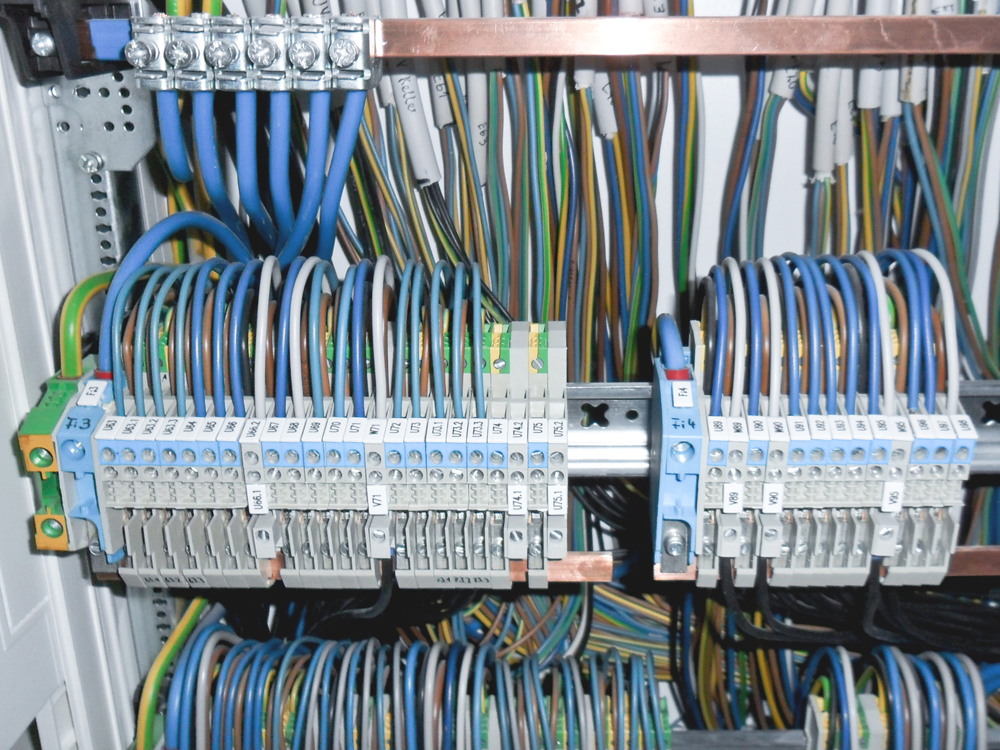 Klemmfeld Hauptverteilung